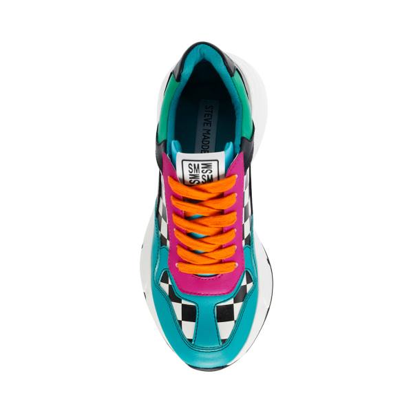 Steve Madden Leader Bright Sneakers Dames Lichtgekleurd | SM-104HG