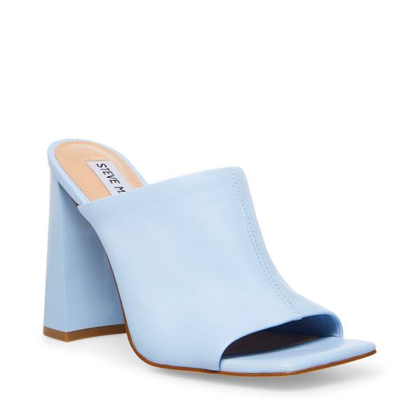 Steve Madden Lexia Leren Heel Hakken Dames Blauw | SM-317QH