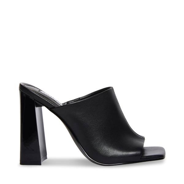 Steve Madden Lexia Leren Heel Hakken Dames Zwart | SM-827VK