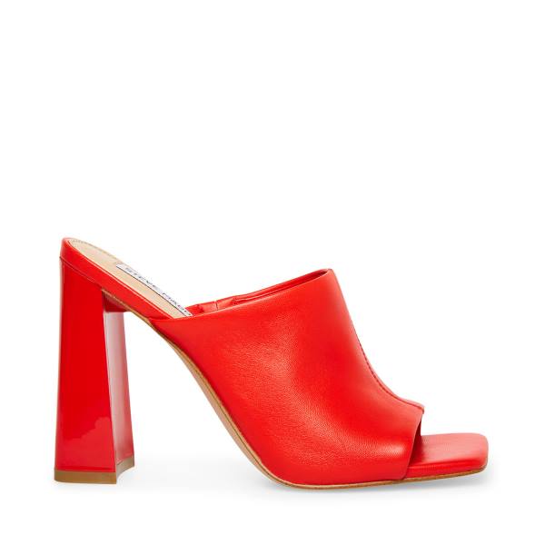 Steve Madden Lexia Leren Heel Hakken Dames Rood | SM-832MX