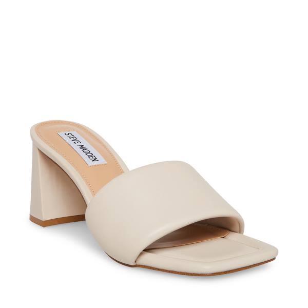 Steve Madden Lexie Bone Heel Hakken Dames Beige | SM-451RW