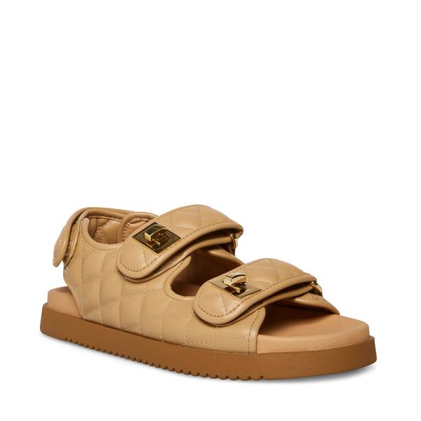 Steve Madden Margie Tan Sandalen Dames Bruin | SM-138OD