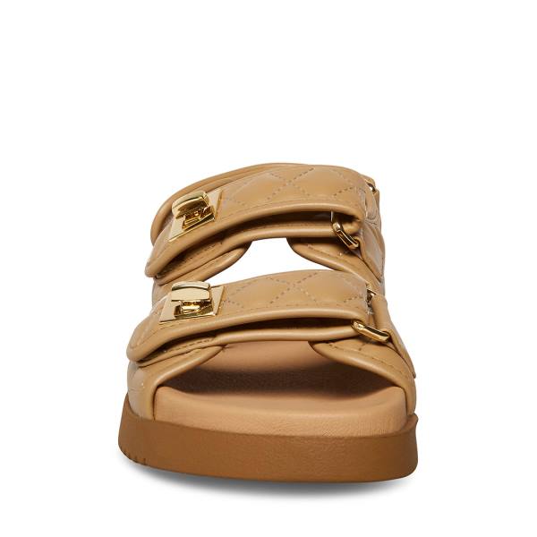 Steve Madden Margie Tan Sandalen Dames Bruin | SM-138OD