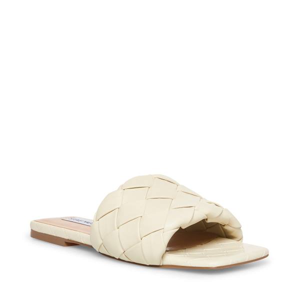 Steve Madden Martine Bone Sandalen Dames Beige | SM-371TO