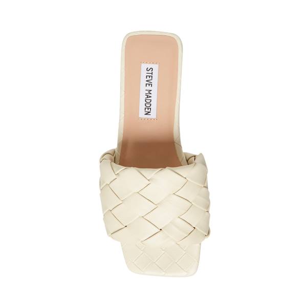 Steve Madden Martine Bone Sandalen Dames Beige | SM-371TO