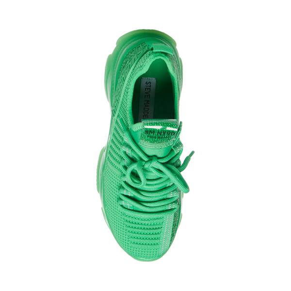 Steve Madden Maxima Sneakers Dames Groen | SM-302FK