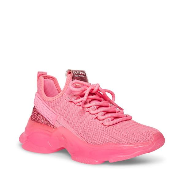 Steve Madden Maxima Sneakers Dames Roze | SM-840AN