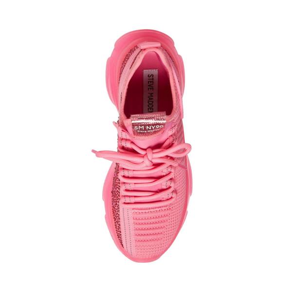 Steve Madden Maxima Sneakers Dames Roze | SM-840AN