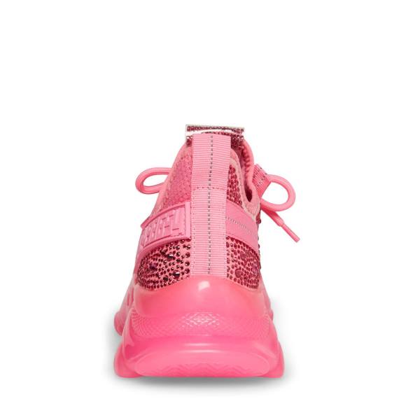 Steve Madden Maxima Sneakers Dames Roze | SM-840AN