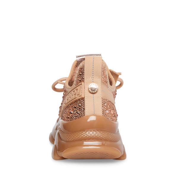 Steve Madden Maxima-r Sneakers Dames Roze Goud | SM-673LV