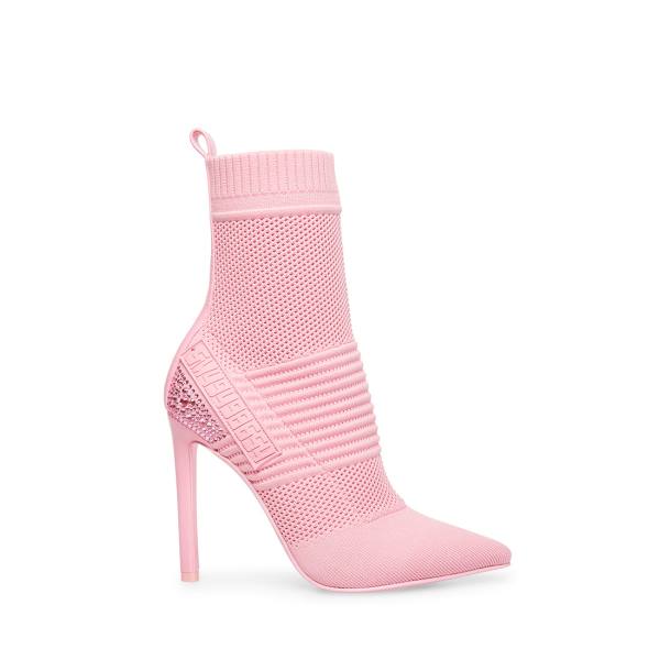 Steve Madden Maxwelle Enkellaarsjes Dames Roze | SM-083DN