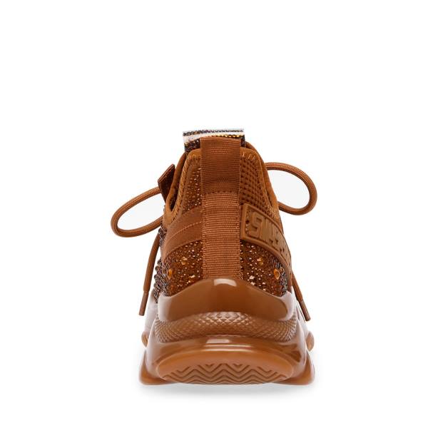 Steve Madden Maxx Sneakers Heren Bruin | SM-527DJ