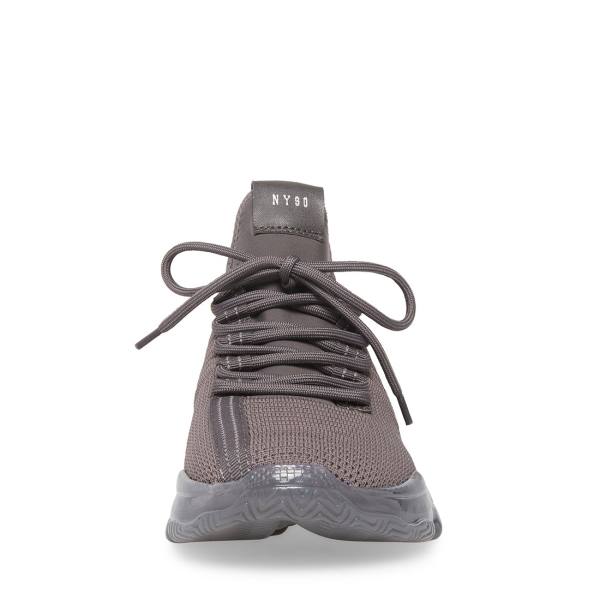 Steve Madden Maxxximo Charcoal Sneakers Heren Grijs | SM-052SR