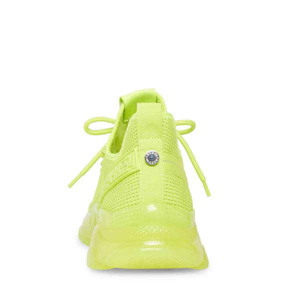 Steve Madden Maxxximo Lime Sneakers Heren Lichtgroen | SM-731JA