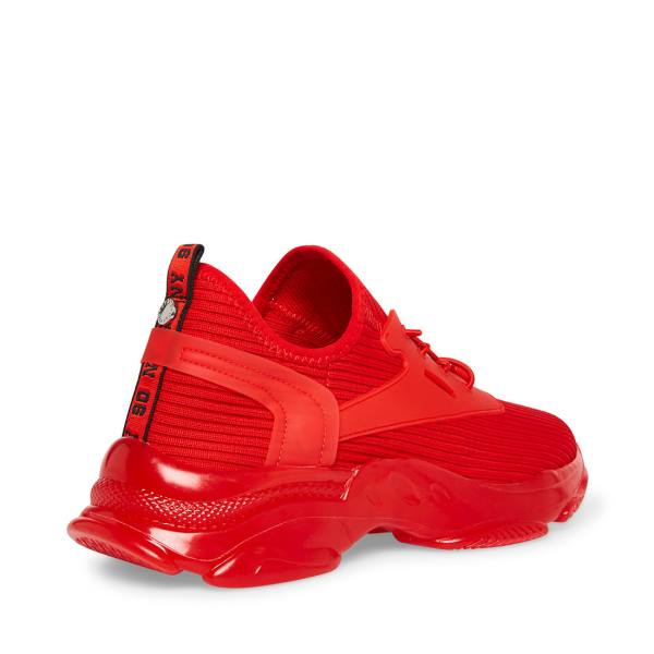 Steve Madden Mylo Sneakers Heren Rood | SM-254QM