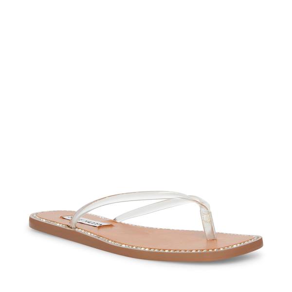 Steve Madden Nadira Sandalen Dames Clear | SM-708RD