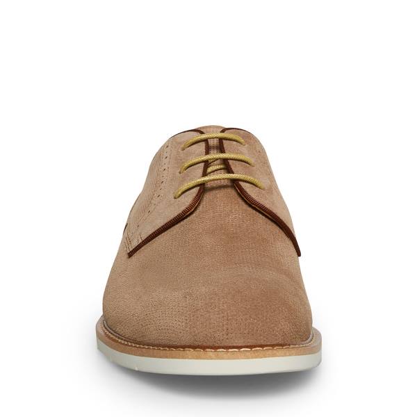 Steve Madden Neiko Suede Werkschoenen Heren Khaki | SM-619RQ