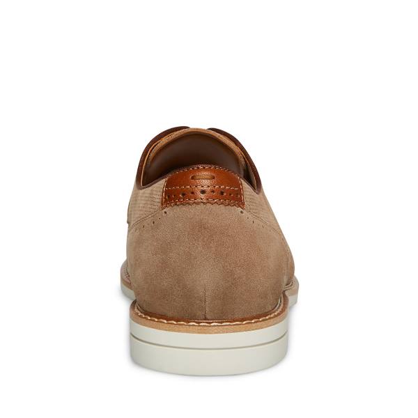 Steve Madden Neiko Suede Werkschoenen Heren Khaki | SM-619RQ