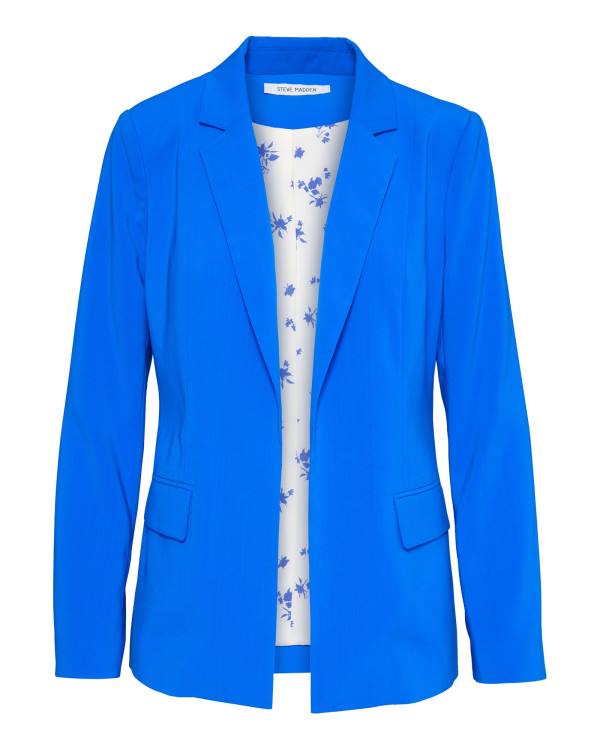 Steve Madden Neon Blazer Jassen Dames Blauw | SM-678WG