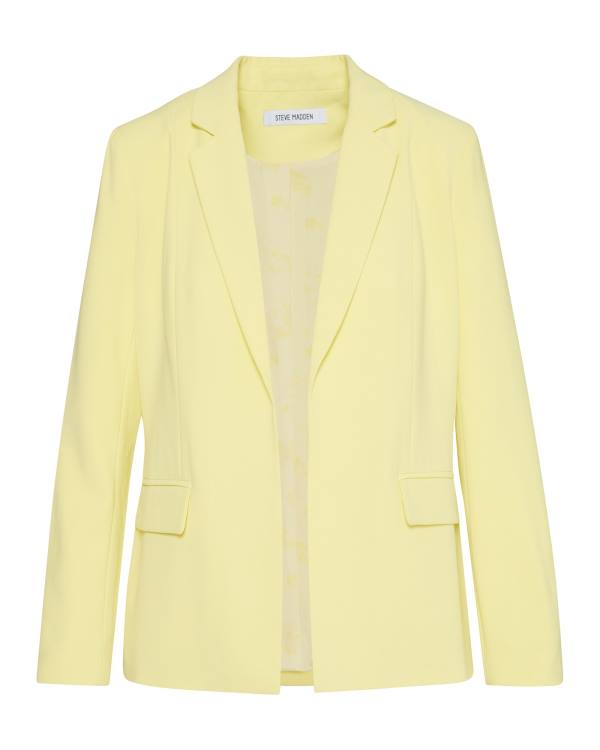 Steve Madden Neon Blazer Jassen Dames Geel | SM-016HF