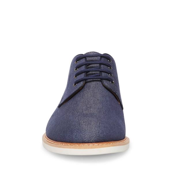 Steve Madden Nevelle Fabric Werkschoenen Heren Donkerblauw | SM-765DE