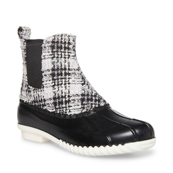 Steve Madden Newlin Enkellaarsjes Dames Zwart Gekleurd | SM-470QC