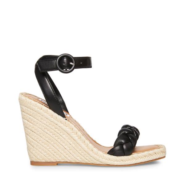 Steve Madden Novah Sandalen Dames Zwart | SM-401TD