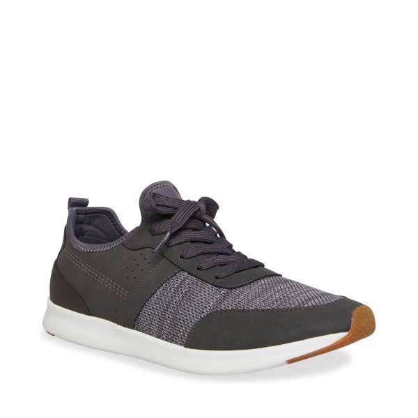 Steve Madden P-stevy Charcoal Sneakers Heren Grijs | SM-047MR