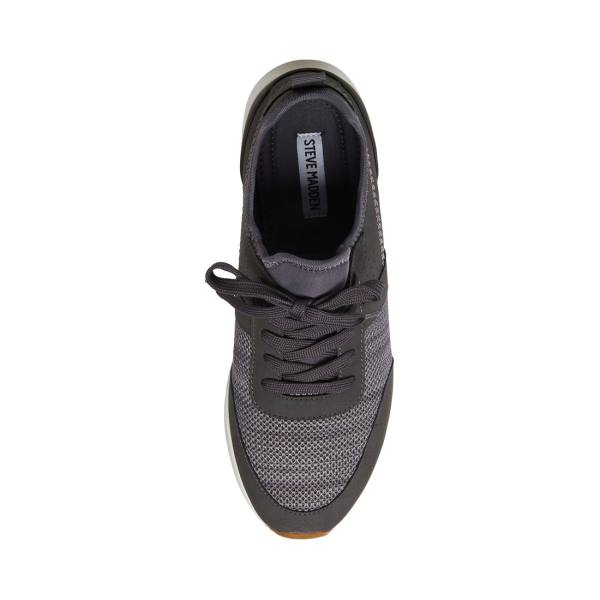 Steve Madden P-stevy Charcoal Sneakers Heren Grijs | SM-047MR