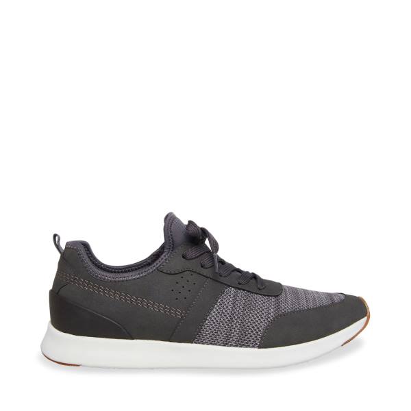 Steve Madden P-stevy Charcoal Sneakers Heren Grijs | SM-047MR