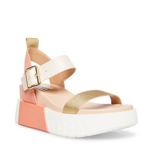 Steve Madden Pastry Blush Sandalen Dames Roze Gekleurd | SM-415GW