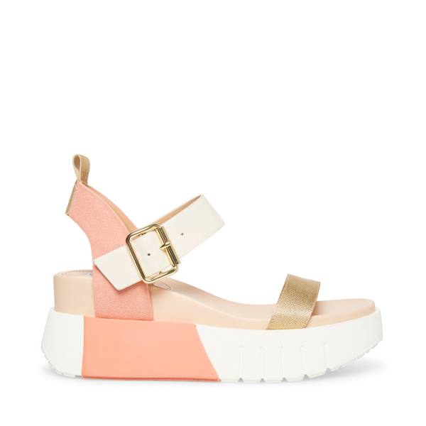 Steve Madden Pastry Blush Sandalen Dames Roze Gekleurd | SM-415GW