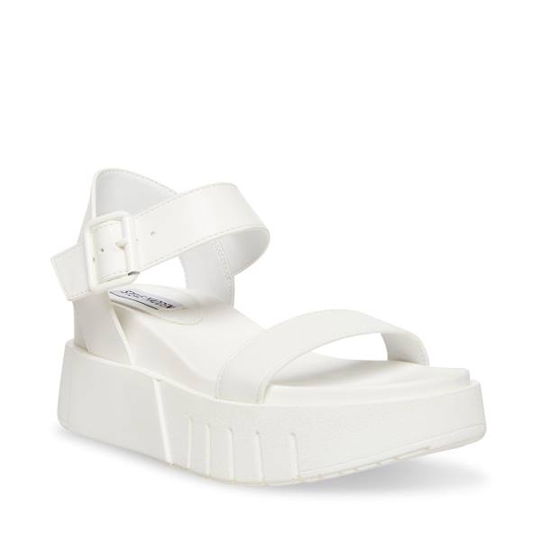 Steve Madden Pastry Sandalen Dames Wit | SM-952ZU