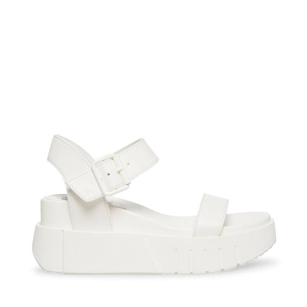 Steve Madden Pastry Sandalen Dames Wit | SM-952ZU