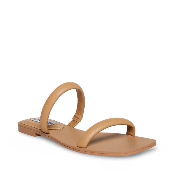 Steve Madden Pedra Tan Sandalen Dames Bruin | SM-423BY