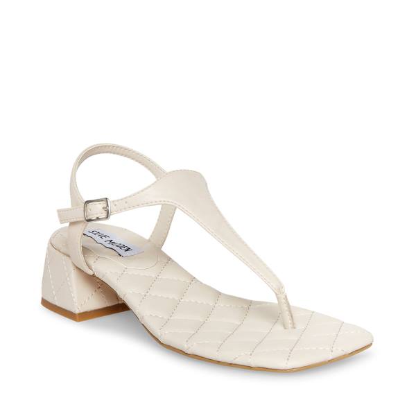 Steve Madden Pepper Bone Sandalen Dames Beige | SM-726MK