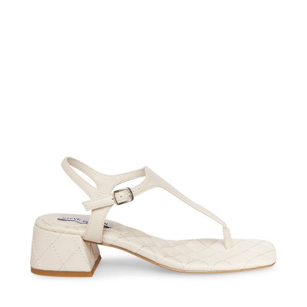 Steve Madden Pepper Bone Sandalen Dames Beige | SM-726MK