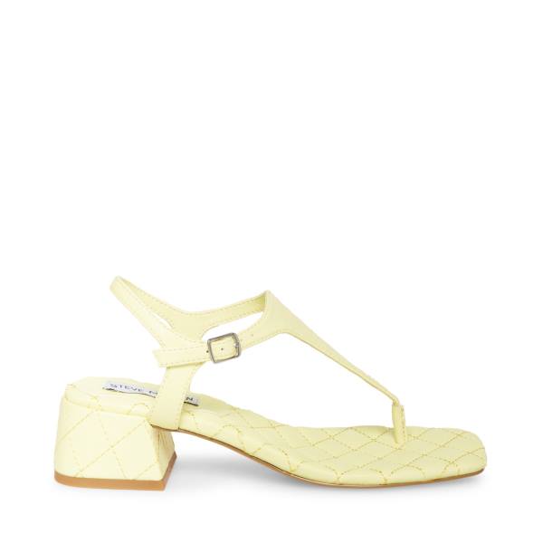 Steve Madden Pepper Sandalen Dames Geel | SM-625DQ