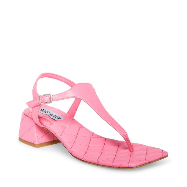 Steve Madden Pepper Sandalen Dames Roze | SM-836YX