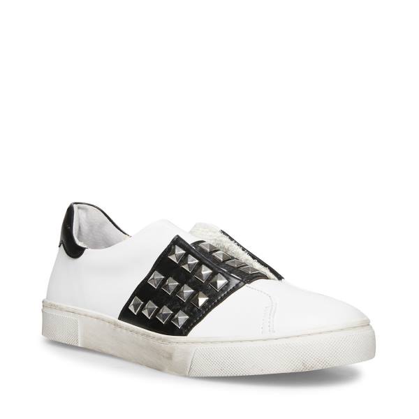 Steve Madden Peppi Sneakers Dames Wit | SM-175DK