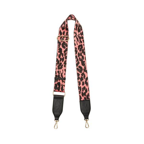 Steve Madden Pink Leopard Handbag Strap Dames Roze Gekleurd | SM-864IS