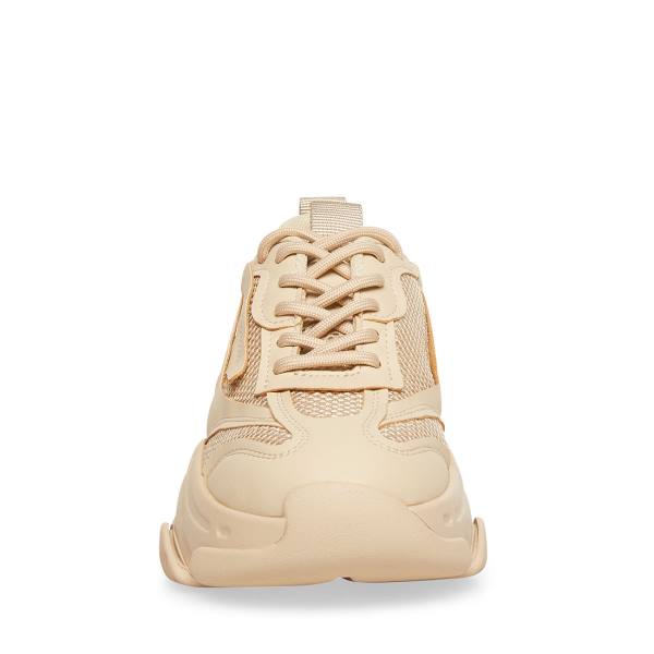 Steve Madden Possession Tan Sneakers Dames Bruin | SM-194FA