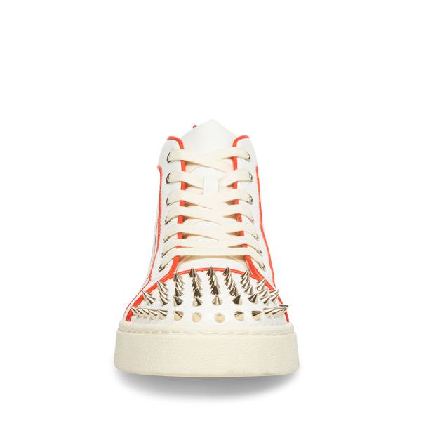 Steve Madden Promoter-s Sneakers Heren Wit Gekleurd | SM-908UE