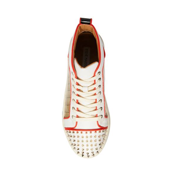 Steve Madden Promoter-s Sneakers Heren Wit Gekleurd | SM-908UE