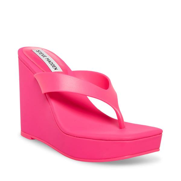 Steve Madden Refined Fuchsia Sandalen Dames Fuchsie | SM-436WG