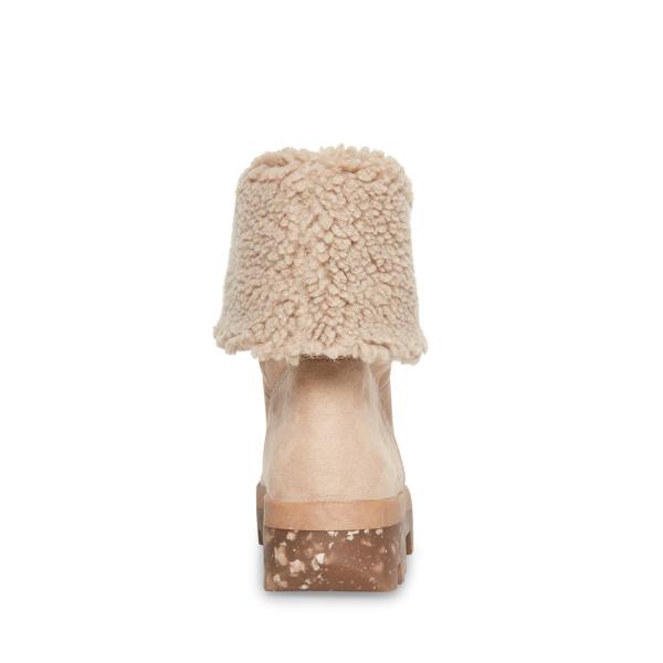 Steve Madden Restt Taupe Enkellaarsjes Dames Lichtgrijs Bruin | SM-872GF