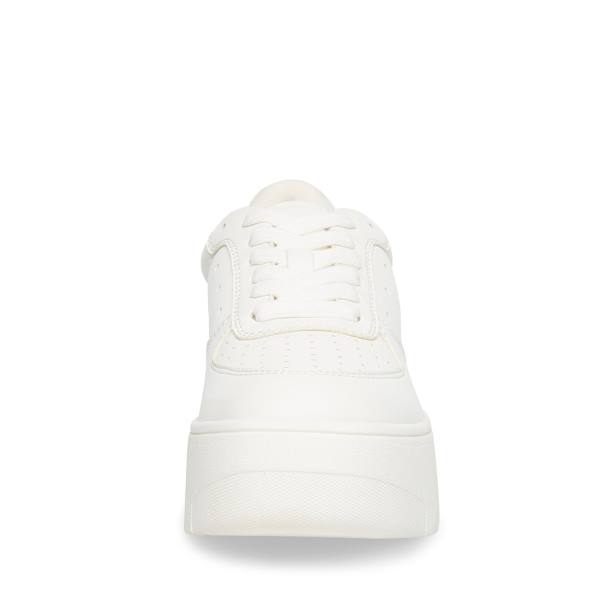 Steve Madden Rocket Sneakers Dames Wit | SM-193ZT