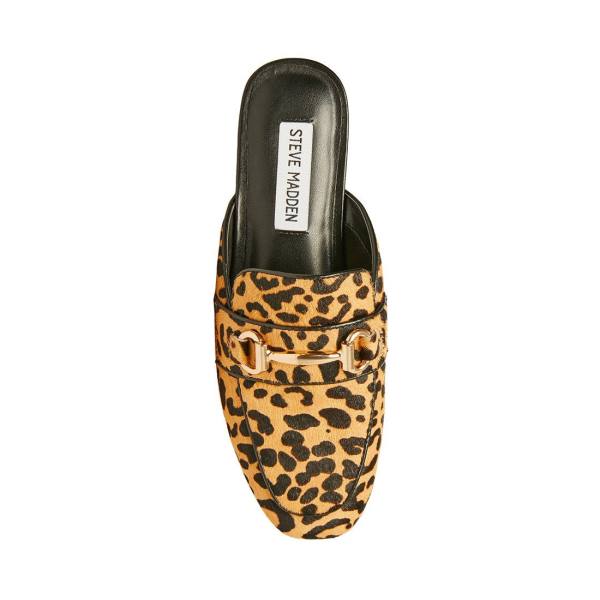 Steve Madden Rylie Leopard Platte Schoenen Dames Leopard | SM-729QY