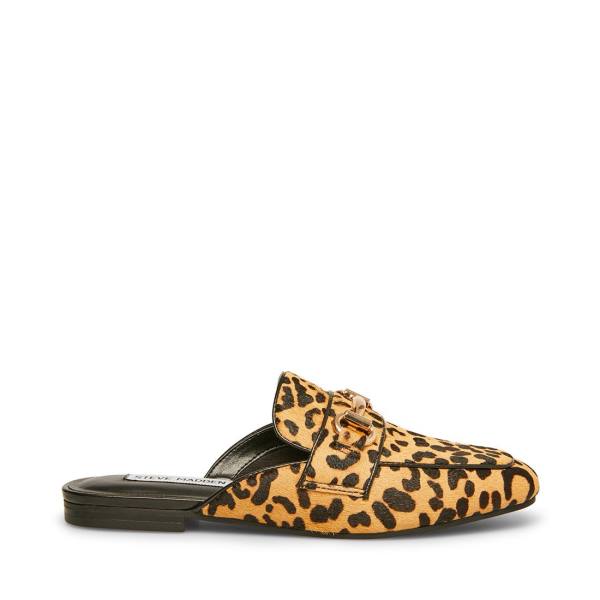 Steve Madden Rylie Leopard Platte Schoenen Dames Leopard | SM-729QY