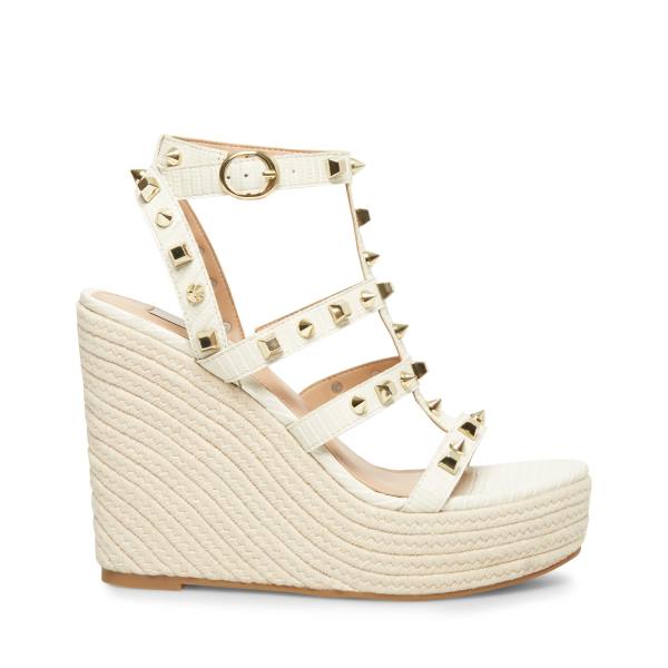 Steve Madden Sallina Sandalen Dames Wit | SM-054RA